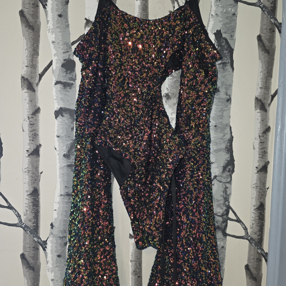 Sequin Multicolor Bodysuit